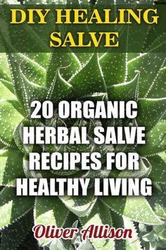 Getting Your FREE Bonus Download this book, read it to the end and see "BONUS: Your FREE Gift" chapter after the conclusion. DIY Healing Salve: (FREE Bonus Included) 20 Organic Herbal Salve Recipes for Healthy Living Herbal salves are a powerful and easy to use treatment derived from the bounty of nature. These salves can heal wounds, soothe burns, and cure infections. Nature provides us with hundreds of examples of how natural herbs can be used for healing. And the use of herbs for healing is not a stagnant enterprise; every single day researchers are discovering more and more uses for these healing agents. Several firms and research projects have sprouted up all in the name of examining the miraculous healing that these salves provide. This exploration can lead to true breakthroughs. Thi Diy Healing Salve, Alternative Medicine Holistic Healing, Herbs For Healing, Herbs Medicine, Miraculous Healing, Herbal Education, Healing Salve