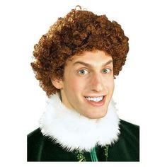 When you where this wig, everyone will be screaming I know him!. The Buddy Wig is the only way to finish off your Buddy the Elf look. The brown curly afro will have you looking just like the Will Ferrell character instantly for Halloween or Christmas party this year. Size: One Size. Elf Wig, Buddy The Elf Costume, Buddy Elf, Elf Buddy, Napoleon Dynamite, Wig Party, Elf Costume, Will Ferrell, Buddy The Elf