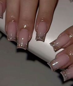 Classy Acrylic Nails, Acrylic Nails Coffin Short, Pink Acrylic Nails, Tip Nails, Square Acrylic Nails, Fire Nails, Fancy Nails