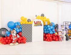 All the things your need for your next racer party! Mickey Mouse Racing Birthday, Mickey And The Roadster Racers Birthday, Mickey Mouse Race Car Party, Mickey Mouse Roadster Racers Birthday, Food Truck Tacos