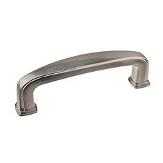 an image of a stainless steel handle on a white background