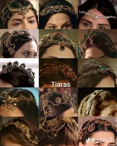 Elven Dress, Crown Aesthetic, Tiaras Jewellery, Fantasy Gowns, Turkish Jewelry, Gold Earrings Designs