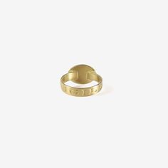 Details Gabriella Kiss 10k love token ring “sapientiae” – wisdom, size 6 3/4. The oval plaque measures 3/4″ x 1/2″, and the band tapers from 5mm to 3 mm. Also available in 18k & 14k. - 10k yellow gold - size 6 3/4 Sizing Due to the nature of this ring, it cannot be resized. Appropriate sizes can be special ordered, please allow 2-6 weeks. Inquire to order Gabriella Kiss, Love Token, Human Condition, Kiss, Wedding Rings, Yellow Gold, Stud Earrings, Size 6, Engagement Rings