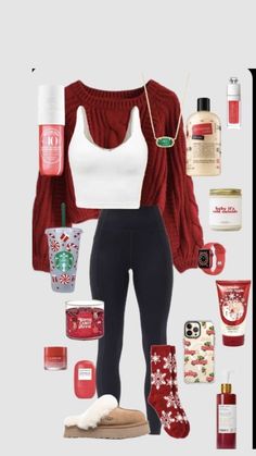 Cozy Christmas Outfit, Preppy Christmas, Casual Preppy Outfits, Trendy Outfits For Teens, Cute Lazy Day Outfits