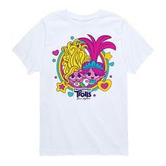 Trolls - Band Together - Poppy Rainbow - Toddler and Youth Short Sleeve Graphic T-Shirt Trolls Poppy, Big Shorts, Trolls Movie, Kids Clothes Boys, Toddler Boy Outfits, Top Graphic Tees, Nice Shorts, Fabric Names, Brighten Your Day