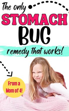 Here are natural stomach bug remedies that worked for my whole family! If your child has an upset stomach and you've tried everything else, try this upset tummy remedy and you'll see the difference and how fast it works! Also, tips on preventing the stomach bug from spreading to the whole family and how to disinfect after the stomach bug hits your home! upset stomach - stomach bug remedies - stomach bug - upset tummy - remedies for nausea - natural remedies for kids - natural remedies Kids Stomach Bug, Stomach Bug Remedies, Sick Kids Remedies, Natural Nausea Remedies, Home Remedies For Nausea, Tummy Bug