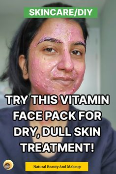 Try this DIY homemade vitamin face mask for your dull, dry skin. The ultimate natural vitamin face mask/pack for soft and glowing skin on Natural Beauty And Makeup (NBAM) blog. If you have dry, dull, damaged and pigmented skin issues, try this all natural, homemade vitamin face pack. It is easy to make and has just 3 super ingredients for skin! Vitamin c face mask recipe, vitamin e face pack, fruity face mask for dry skin. raspberry face mask dry skin, glowing skin. Face Mask Dry Skin, Face Mask For Dry Skin, Dry Skin Face Mask, Vitamin C Face Mask, Pigmented Skin, Mask For Dry Skin, Face Mask Recipe, Mask Pack, Face Pack