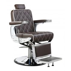 an image of a barber chair on white background