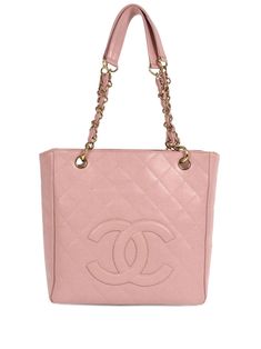 circa 2003 pink caviar leather diamond quilting signature quilted interlocking CC logo magnetic fastening two leather and chain-link shoulder straps main compartment internal zip-fastening pocket slip pocket to the rear Serial Number: 8206683 This item comes with an original Chanel authenticity card. Condition: GOOD. This previously owned and used item is in good condition with minimal signs of use. This may include fading of material or plating and scratches. Purchasing this item continues its narrative and reduces the environmental impact by avoiding the use of new resources needed to make the product from scratch, such as water, materials and electricity, and avoiding additional manufacturing impact. Learn more about what makes a product Conscious on our Conscious Criteria page Pink Leather Bag With Cc Turnlock Closure, Pink Leather Shoulder Bag With Cc Turnlock Closure, Pink Shoulder Bag With Cc Turnlock Closure, Pink Quilted Leather Bag, Tote Bags With Cc Turnlock Closure For Daily Use, Elegant Pink Quilted Shoulder Bag, Elegant Quilted Pink Bag, Formal Pink Quilted Shoulder Bag, Pink Quilted Bag For Shopping