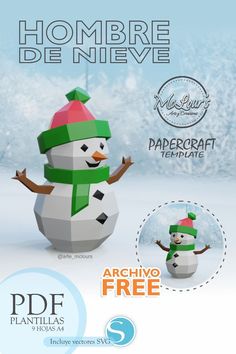 Printable Boxes | Gift Template Christmas Tree Printable, Tree Printable, Origami Gifts, Projets Cricut, Origami 3d, Diy Snowman, Papercraft Templates, Paper Christmas Tree, 3d Origami