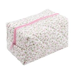 Cosmetic Bag Flowers Stylish Toiletry Bag Padded Cottoned Bag Makeup Bag AestheticS Makeup Bag Lightweight Cosmetic Bag Beach Essentialsed Stylish Toiletry Bag Features: 1. Versatile Design: Our floral makeup bag is not visually appealing with its flower pattern, but it also offers multiple compartments and a convenient zipper closure. Whether you are traveling or simply need a compact storage solution for your , this versatile bag has got you covered. 2. Travel-friendly: Designed specifically f Quilted Makeup Bag, Floral Makeup Bag, Pencil Cases For Girls, Floral Makeup, Makeup Containers, Makeup Storage Organization, Pouch Organizer, Travel Cosmetic Bags, Makeup Bags Travel