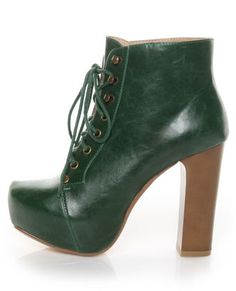 Want Green Platform Boots For Fall, Casual Green Platform Boots For Fall, Casual Green Lace-up Boots For Fall, Green Ankle-high Platform Boots For Fall, Heel Knee High Boots, Heels Casual, Next Shoes, Shop Boots, Boots Knee High