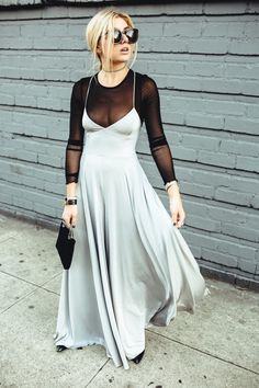 Mesh Tops, Layering Outfits, Under Dress, Fashion Mistakes, Mode Inspiration, Looks Vintage, Body Suit, Fashion Sense, Look Fashion