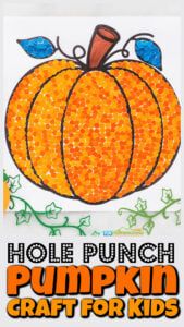 Hole Punch Activities Free Printable, Harvest Crafts For Kids, Pumpkin Craft For Kids, Pumpkins Kindergarten