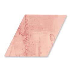 the corner of a wall with pink paint on it