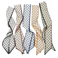 PRICES MAY VARY. Material:our high-quality Imitation Silk Scarves, perfect for elevating your wardrobe and adding a pop of color to your daily look. Made from premium materials, these scarves provide a comfortable touch and are easy to clean. Size:Each scarf is 39.4" (100cm) in length and 2.28" (5.8cm) in width, ensuring a perfect fit for any purpose. With 5 different colors in each pack, you'll have plenty of options to match your mood and style. Fashion accessories:These versatile scarves make Scarf Svg Free, Scarf Sign, Scarf For Hair, Silk Head Scarf, Silk Headscarf, Purse Scarf, Band Hair, Handbag Women, Neck Scarves