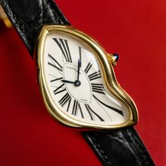 Cartier Crash, Vintage Cartier Watch, Retro Gadgets, Cartier Tank, Jewelry Workshop, Cartier Watch, Classy Jewelry, Funky Jewelry, Watch Collection