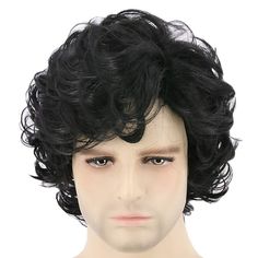 Category:Synthetic Wig,Cosplay Costume Wig; Gender:Men's; Wig Type:Celebrity Wig,Natural Wigs; Occasion:Daily; Age Group:Adults; Color Shade:Black; Hair Material:Synthetic Hair; Cap Construction:Machine Made; Texture:Curly; Length:Short; Heat Resistant:Yes; Listing Date:12/08/2020; Hairstyle:Side Part,Middle Part,With Bangs; Can Be Permed:No Hair Wig For Men, 60s Hairstyles Men, Curly Middle Part Wig, Curly Middle Part, Wigs For Men, Hair Wigs For Men, Middle Part Wig, Full Lace Wig Human Hair, 60s Hair