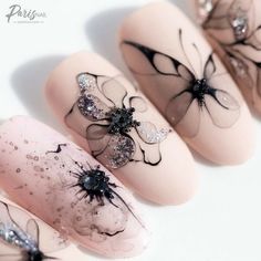 Nail Courses, Floral Nail Designs, Nail Art Techniques, Nail Blog, French Acrylic Nails, Floral Nail Art