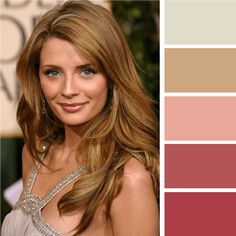 A Soft Autumn colour palette - Mischa Barton at the Golden Globe Awards 2005 Mischa Barton