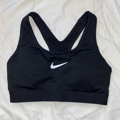 Black Razor Back Nike Sports Bra. Rarely Worn And In Perfect Condition. Includes Padding And Almost Brand New! Open For Offers! Nike Black Sports Bra For Sports Events, Black Nike Sports Bra For Sports, Nike Black Sports Bra For Athletics, Fitted Black Nike Sports Bra, Nike Black Fitted Sports Bra, Nike Black Sports Bra, Nike Sports Bra, Nike Sports, Sports Bras