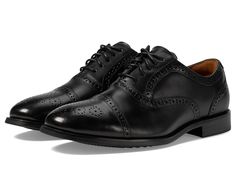 Florsheim Rucci Cap Toe Bal Oxford - Men's Lace Up Wing Tip Shoes : Black : A classic style with a sleek profile, the Florsheim Rucci Cap Toe Balmoral Oxford is a versatile shoe that can be worn for any special occasion. The Smooth leather upper of these dress shoes features a lace-up closure. With the comfort of its soft Suedetec linings and fully cushioned, removable footbed with molded EVA, these leather shoes will be your go-to no matter where you go. Round toe silhouette. Rubber outsole offers durability, traction, and comfort. Imported. Measurements: Weight: 15.8 oz Product measurements were taken using size 9, width M (D). Please note that measurements may vary by size. Black Wingtip Fitted Derby Shoes, Fitted Black Wingtip Derby Shoes, Classic Black Cap Toe Dress Shoes, Classic Black Dress Shoes With Round Toe, Classic Black Dress Shoes With Cushioned Footbed, Masculine Black Cap Toe Dress Shoes, Black Derby Shoes With Goodyear Welt For Work, Black Goodyear Welted Fitted Derby Shoes, Black Goodyear Welted Derby Shoes