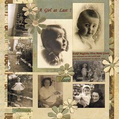 scrapbooking a heritage album Heritage Scrapbooking Layouts, Ancestry Scrapbooking, Ancestry Photos, Heritage Scrapbook Pages, Genealogy Scrapbooking, Family Layout, Family History Book, Heritage Scrapbooking, Simple Scrapbook