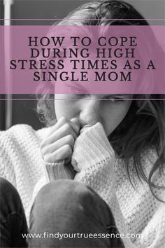 These times are very stressful especially for single moms trying to juggle working and homeschooling. Go here to learn ways to cope as a single mom during these high stress times. #divorce #singlemoms #stress Single Mom Meme, Single Mom Dating, Mom Time, How To Be Single, Letting It Go, Intentional Parenting, Single Parent