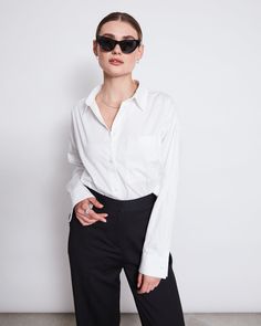 The classic oversized shirt Our gorgeous shirt MAMRO is made in Poland, therefore its name is inspired by the the Polish lake Mamry. MAMRO is a classic button down shirt with a collar, a patch pocket and cuffs with buttons. It is made of a light organic cotton and has a quite oversized fit. Wash Bags, Oversized Shirt, Fast Fashion, Recycled Cotton, Piece Of Clothing, Oversized Fits, Patch Pocket, Poland, Button Down Shirt