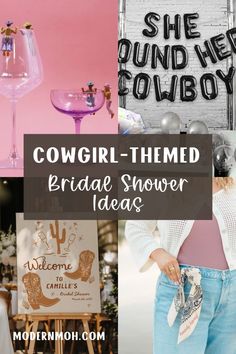 cowgirl - themed bridal shower ideas featured by modernmogh com for mod fashion week