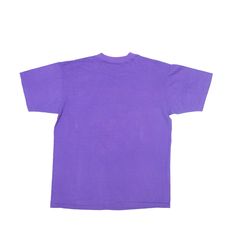 Item is in good used condition. >Size: XL >Armpit To Armpit: 22" >Armpit To Cuff: 5" >Collar To Hem: 29" Retro Purple Crew Neck Top, Vintage Purple Relaxed Fit Tops, Vintage Purple Cotton T-shirt, Purple Short Sleeve 90s T-shirt, 90s Style Purple Short Sleeve T-shirt, Hornets Basketball, 80s Shorts, Charlotte Hornets, Wholesale Shoes