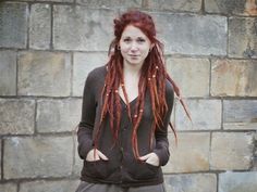 Auburn Dreads, Dread Journey, Dreadlock Maintenance, Dread Head, Cottage Witch