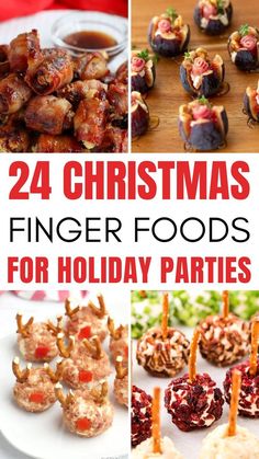 24 Straightforward Finger Meals for Christmas Events Meat Snacks For Party, Favorite Finger Foods, Easy Christmas Appitzers, Tacky Christmas Party Food, Cheap Finger Foods For Christmas Party, Festive Finger Foods, Finger Foods For Kids Christmas Party, Girls Christmas Party Food, Unique Christmas Appetizers