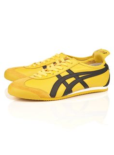 Asics Yellow, Asics Trainers, Fashion Shoes Boots, Asics Sneakers, Yellow Shoes, Black Trainers, Asics Women