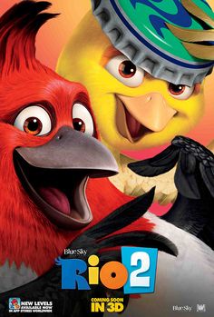 the angry birds from rio 2