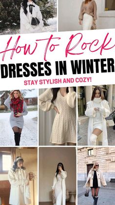 Rock Dresses, Winter Dresses, Winter Outfits, Midi Skirt, Dresses