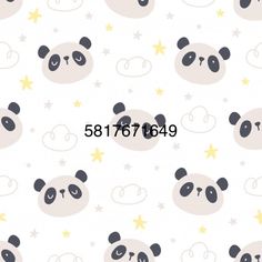 a panda bear wallpaper with stars on it