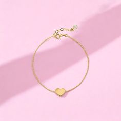 Gold Name Bracelet, Heart Bracelet for Women, Personalized Gift for Women, Engraved Jewelry, Gold Love Bracelet for Mom, Custom gift for her 💜 Details Width 10 mm Lenght 8.07 mm Crafted from high-quality gold, this bracelet is designed to be a versatile accessory, perfect for any occasion. The bracelet features a classic chain design, making it a chic and stylish addition to any jewelry collection. Its simplicity ensures it complements both casual and formal outfits, adding a touch of luxury an Heart Bracelet For Best Friend And Mother's Day, Heart Bracelet For Mother's Day And Best Friend Gift, Minimalist Adjustable Chain Bracelet For Valentine's Day, Minimalist Jewelry For Friendship On Valentine's Day, Gold Chain Bracelet For Friendship On Valentine's Day, Sterling Silver Friendship Bracelets For Valentine's Day, Sterling Silver Bracelets For Valentine's Day, Elegant Heart-shaped Bracelets For Best Friend, Minimalist Bracelets For Best Friend Valentine's Day Gift