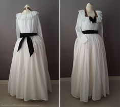 1780s Chemise a la Reine by American Duchess 1700 Fashion, Cotton Gowns, Period Dress