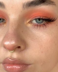 Coral Eye Makeup, Makeup Pictures