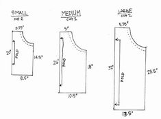 an image of a sewing pattern for a vest