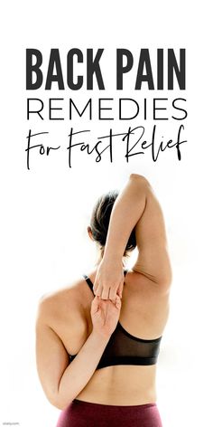 Simple back pain remedies for fast and long term relief you've probably missed. #backpain #backpainrelief #lowerbackpain Inflammatory Diet, Muscle Strain, Relieve Back Pain, Back Pain Exercises