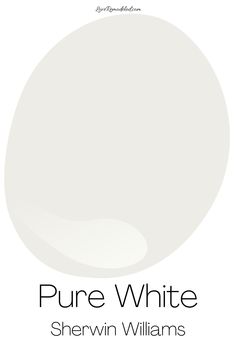 the white paint color is from sherylin williams's extra white