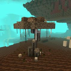 Minecraft Giant Builds, Minecraft Mushroom, Mushroom Tree, Minecraft Earth, Minecraft Statues, Minecraft Decoration, Easy Minecraft Houses