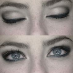 Effy Stonem Aesthetic Makeup, Skins Effy Makeup, Makeup For Baggy Eyes, Effy Eye Makeup, Effy Makeup Tutorial, Baggy Eyes Makeup, Effy Skins Outfits, Effy Stonem Pfp, Messy Eyeshadow