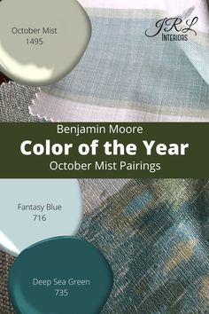 the color of the year is blue and green