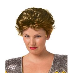 Cosplay Wig! Very natural looking and has a soft touch. Wear to top off that 80's Ladies Big Hair Brunette Bob Sassy Wig look! Iconic timeless pop culture powerhouse! The Saucy Sassy Girl hairstyle wig is the perfect wig to complete your favorite Golden character! Complete your easy group Halloween costume available in four styles, Ditzy, Strong, Wise & Sassy! Great for 80's and 90's Party Costumes. Size: One Size.  Color: Brown. Golden Character, Brunette Wigs, Brunette Bob, 80s Costume, Girl Hairstyle, Party Costumes, Hair Brunette, Sassy Girl, Group Halloween Costumes