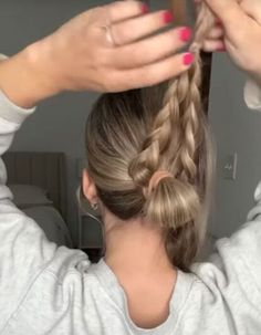 This guide shares an easy updo for a wedding guest. Learn a cute hairdo for a wedding in this quick and easy post. Easy Hair For Wedding Guest Simple, Easy Updo For A Wedding Guest, Quick Updo For Work, Wedding Guest Hair Easy Diy, Ponytail Hairstyle Wedding Guest, Diy Hairstyles Wedding Guest, Wedding Guest Hair For Fine Hair, Easy Up Do Wedding Guest Hair, Easy Up Do For Wedding Guest Long Hair