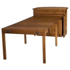 Amish USA Made Handcrafted Hampton Frontier Buffet Island sold by Online Amish Furniture LLC Pullout Table, Buffet Island, Murphy Table, Island Table, Kitchen Island Table, Kitchen Island With Seating, Island With Seating, Amish Furniture, Solid Wood Table