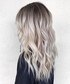 Balayage Lob, Platinum Blonde Balayage, Bob Blonde, Ash Blonde Hair Colour, Platinum Blonde Hair Color, Blonde Hairstyle, Icy Blonde Hair, Ash Blonde Balayage, Blond Balayage